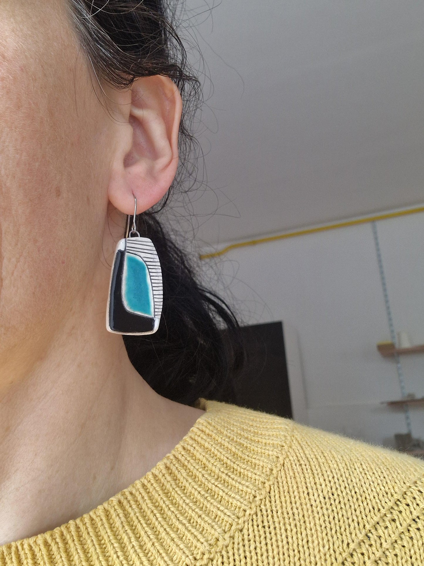 Geometric earrings No. 22
