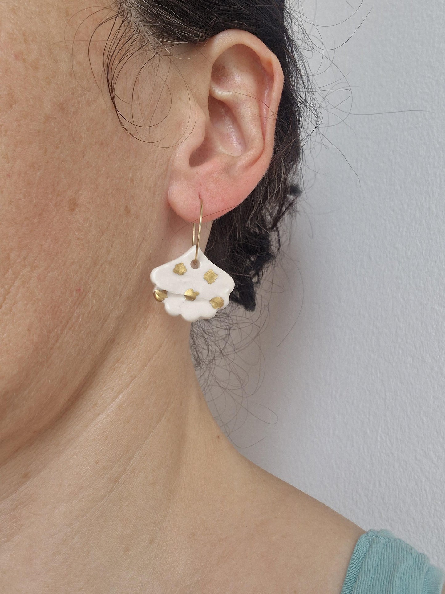 Ceramic Earrings No. 36