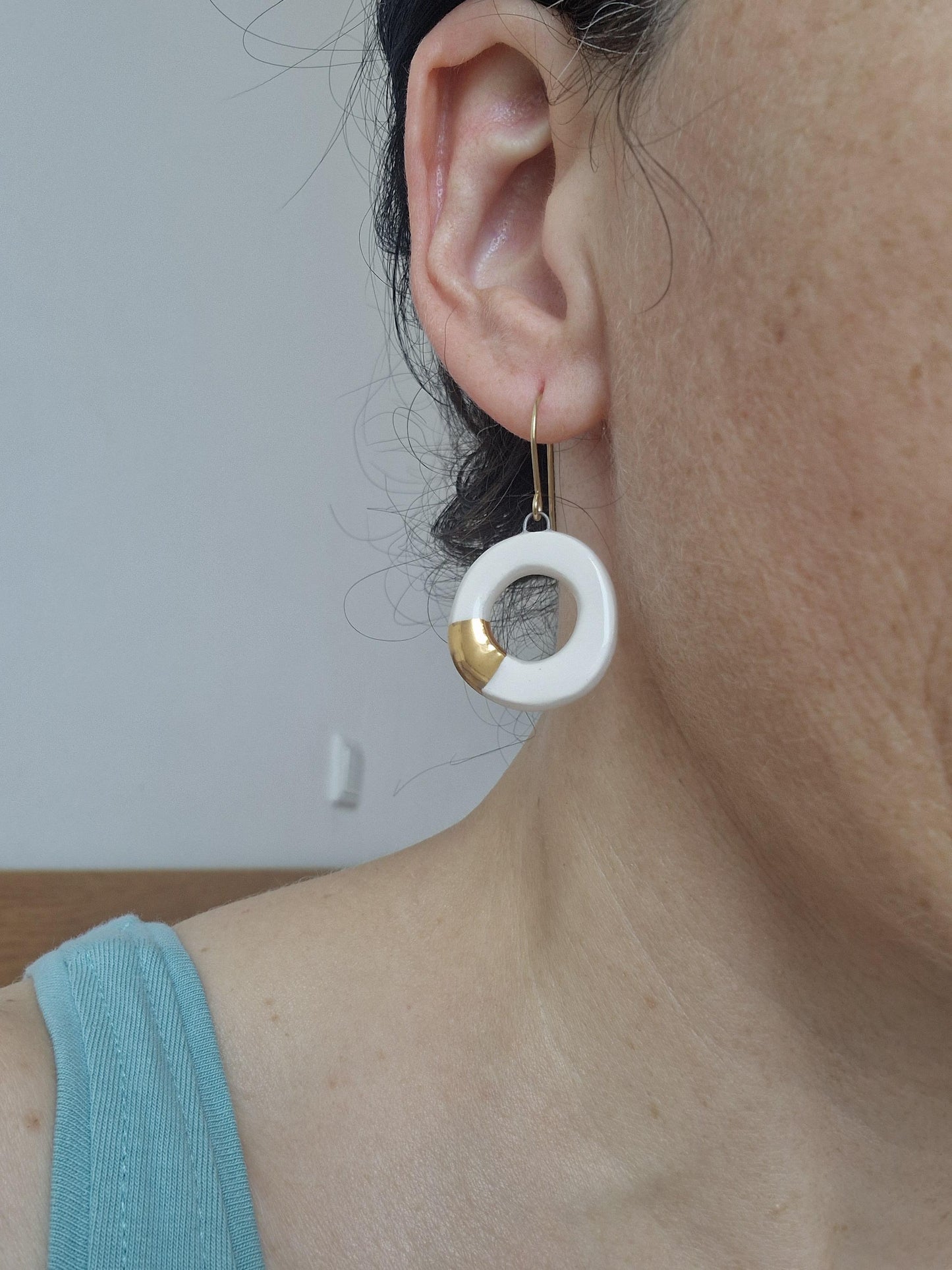 Ceramic earrings No. 29