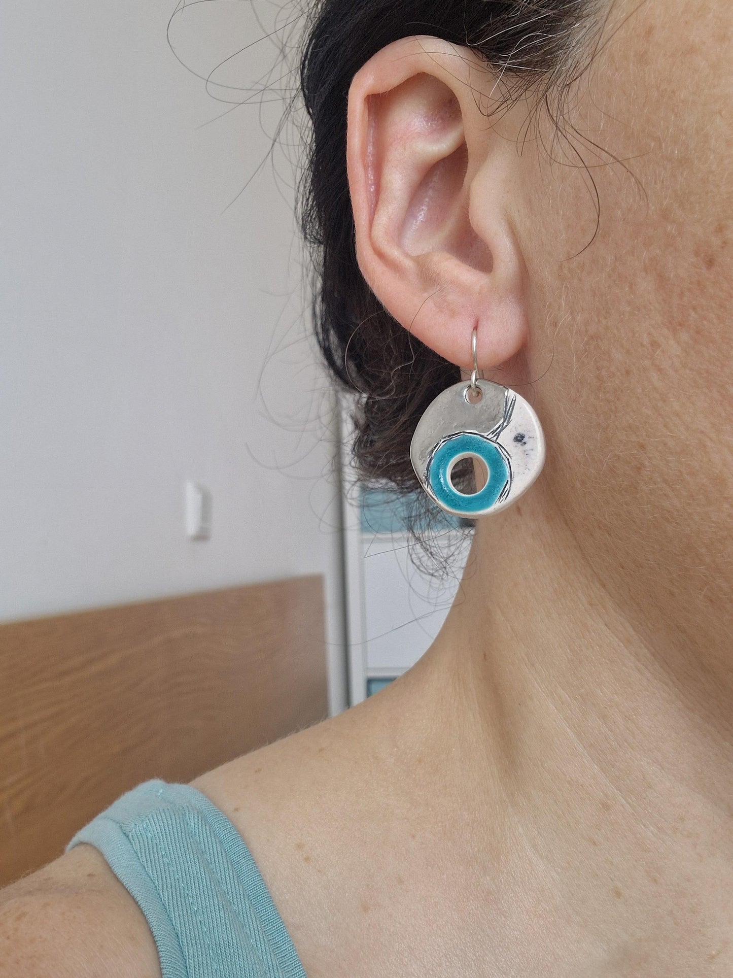 Geometric earrings No. 25