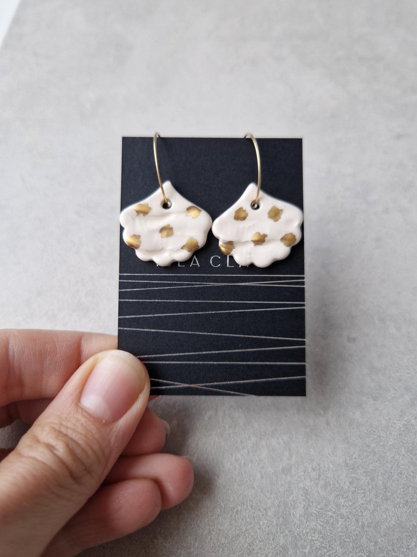 Ceramic Earrings No. 36