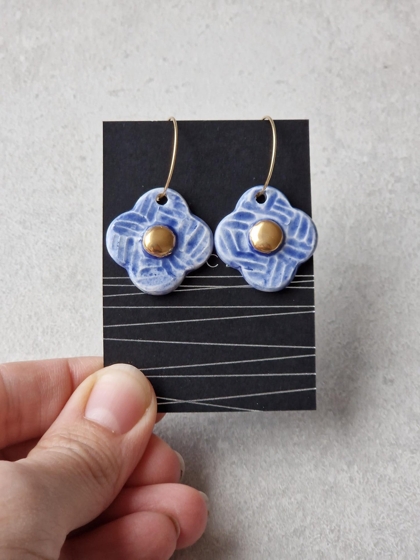 Ceramic earrings No. 1