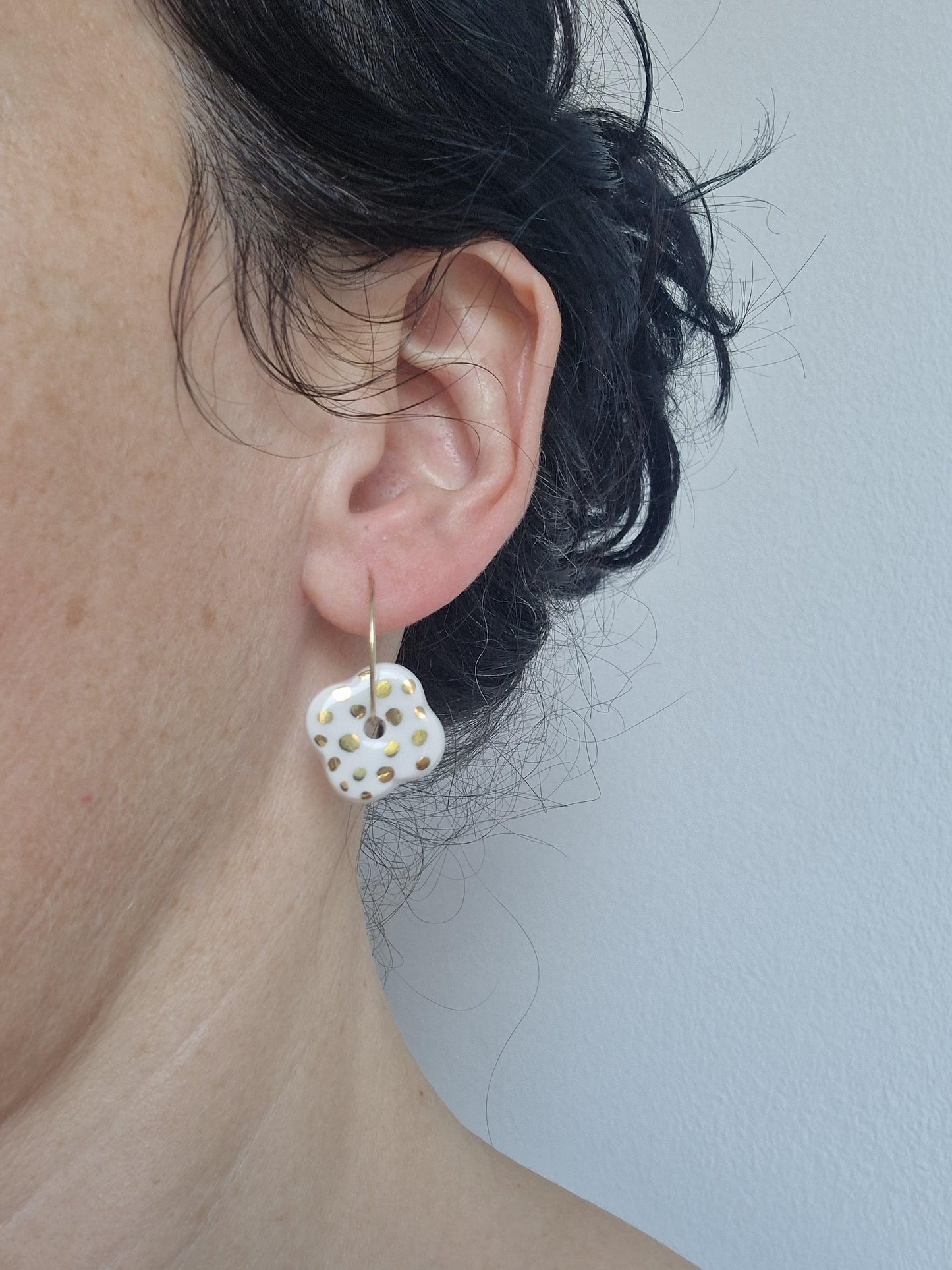 Ceramic Earrings No. 61