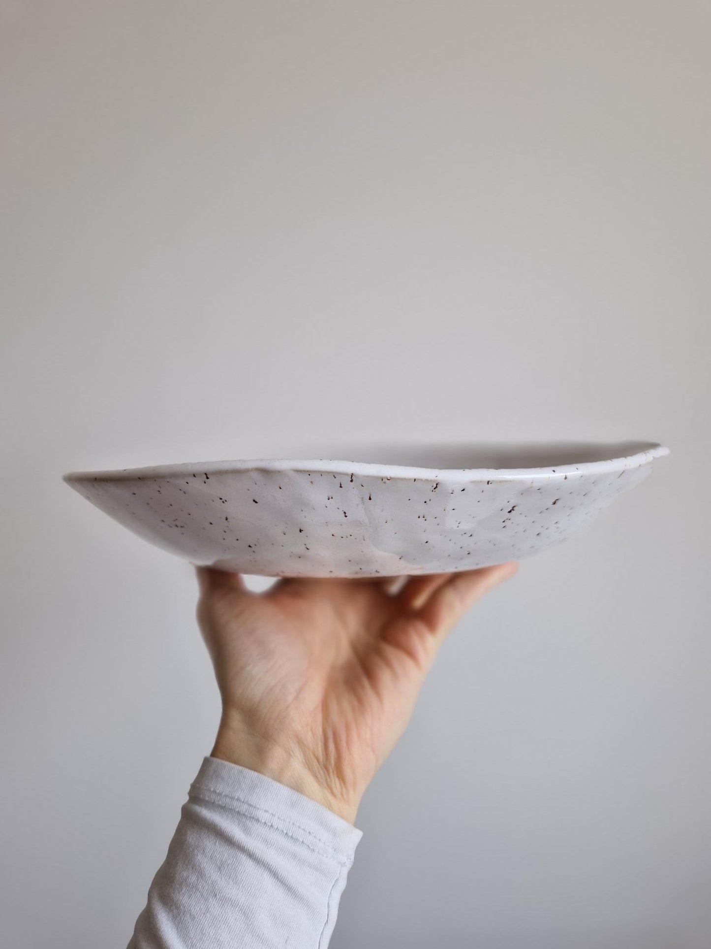 Folk Art Serving Bowl