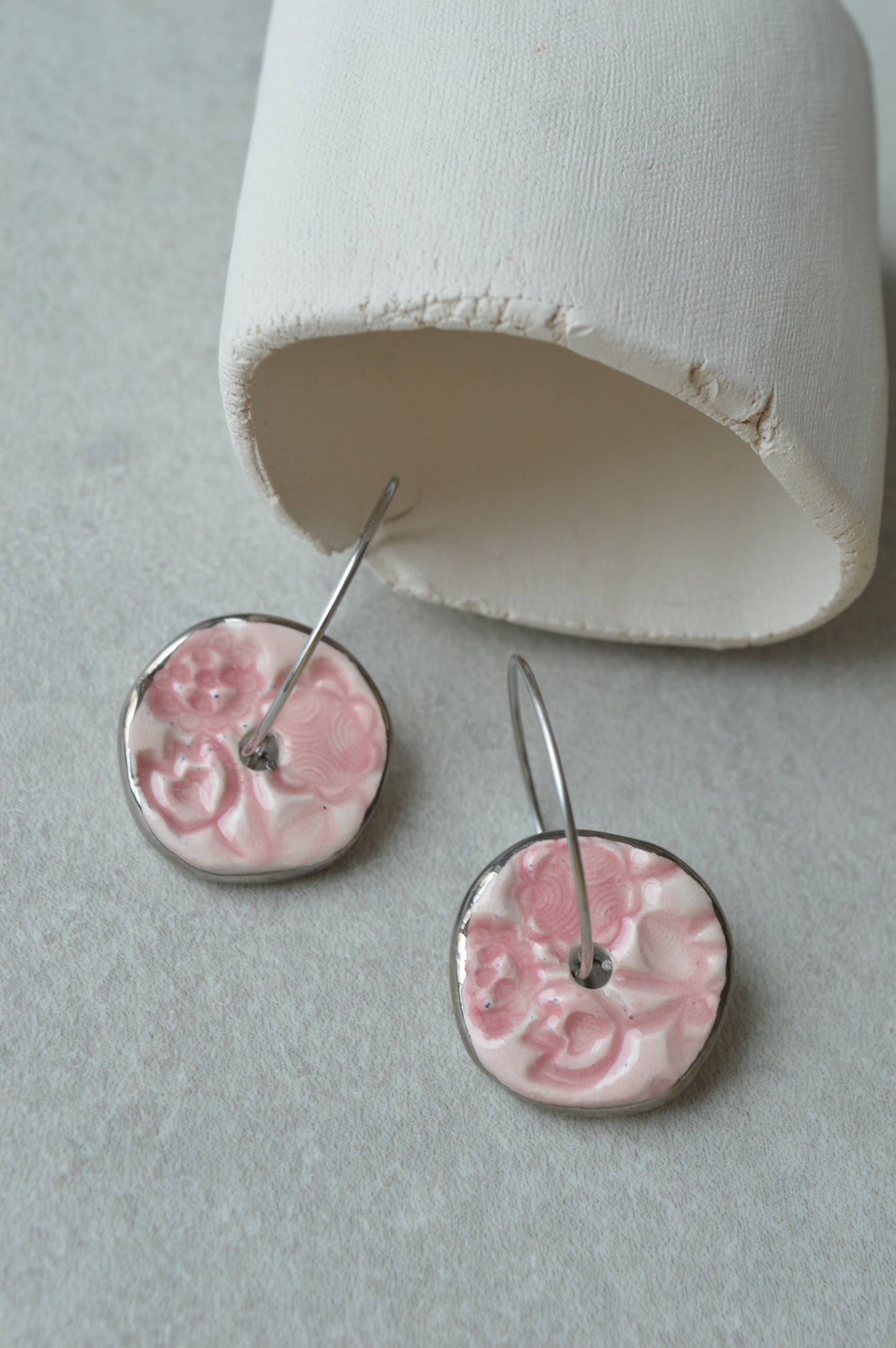 Ceramic Earrings No. 48