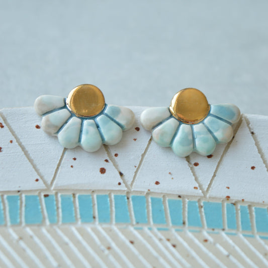 Ceramic earrings No. 53