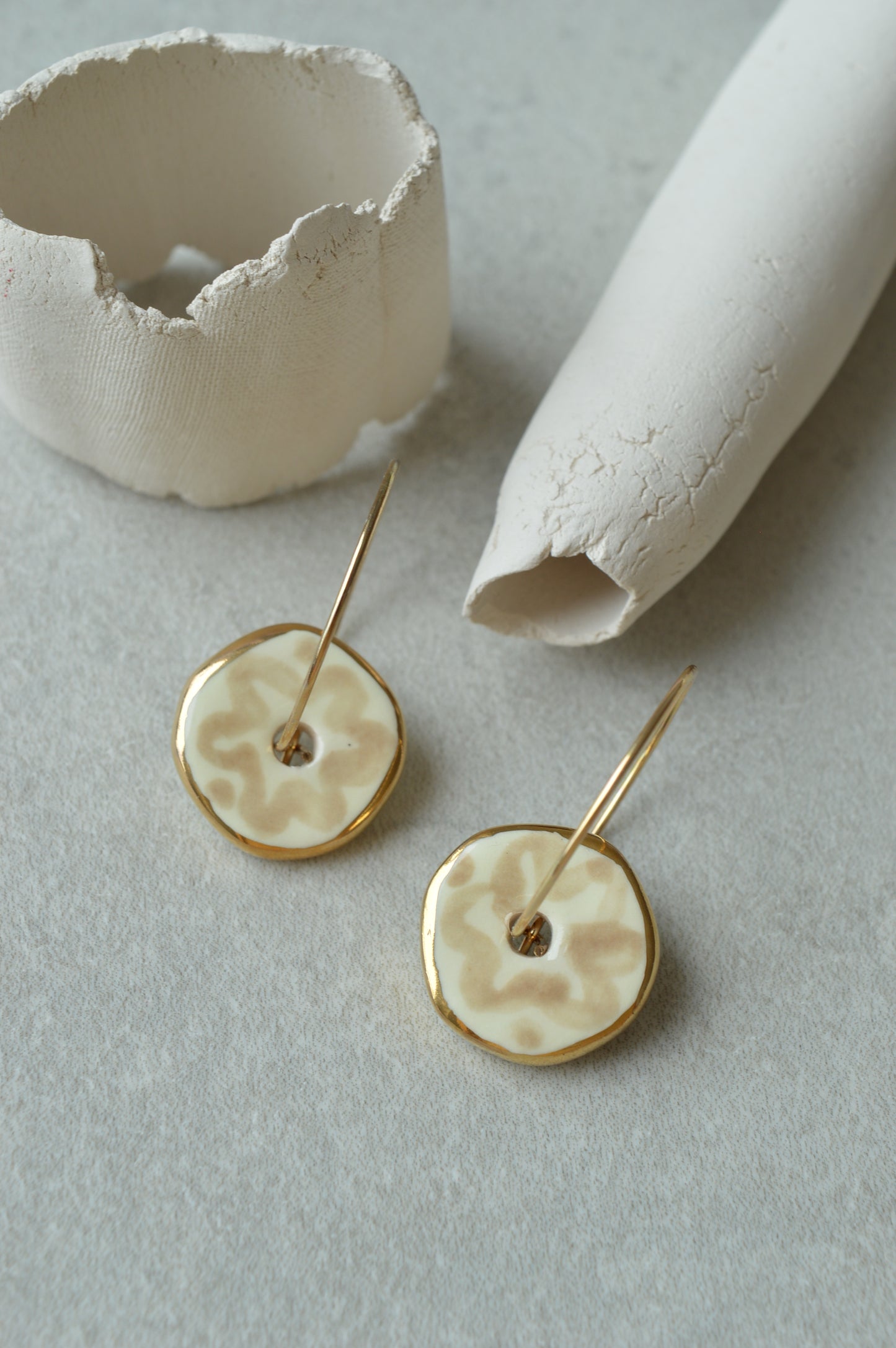 Ceramic Earrings No. 38