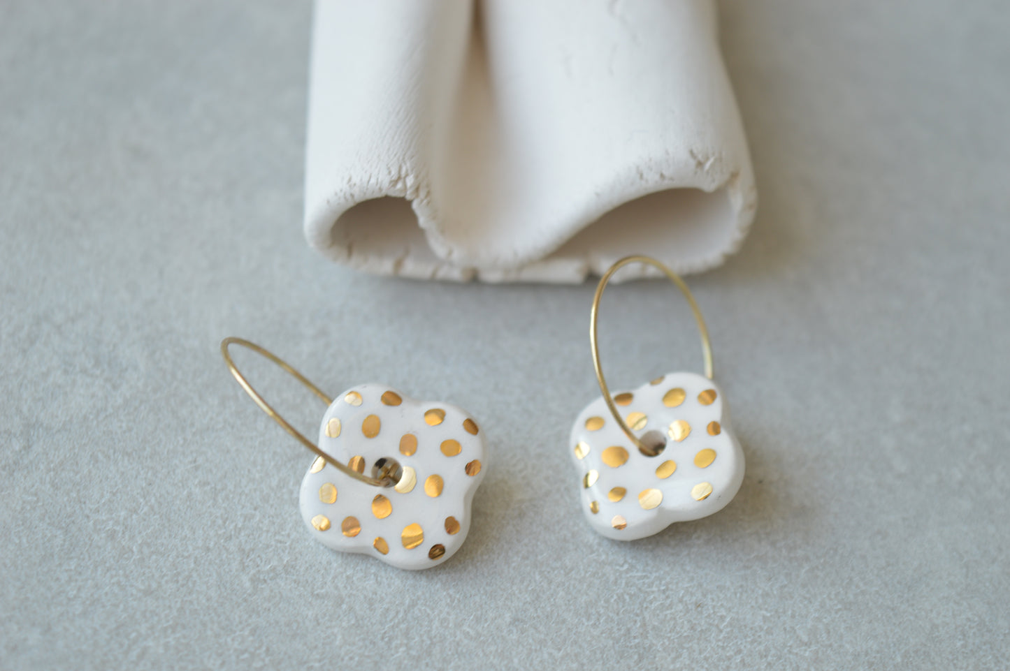 Ceramic Earrings No. 61