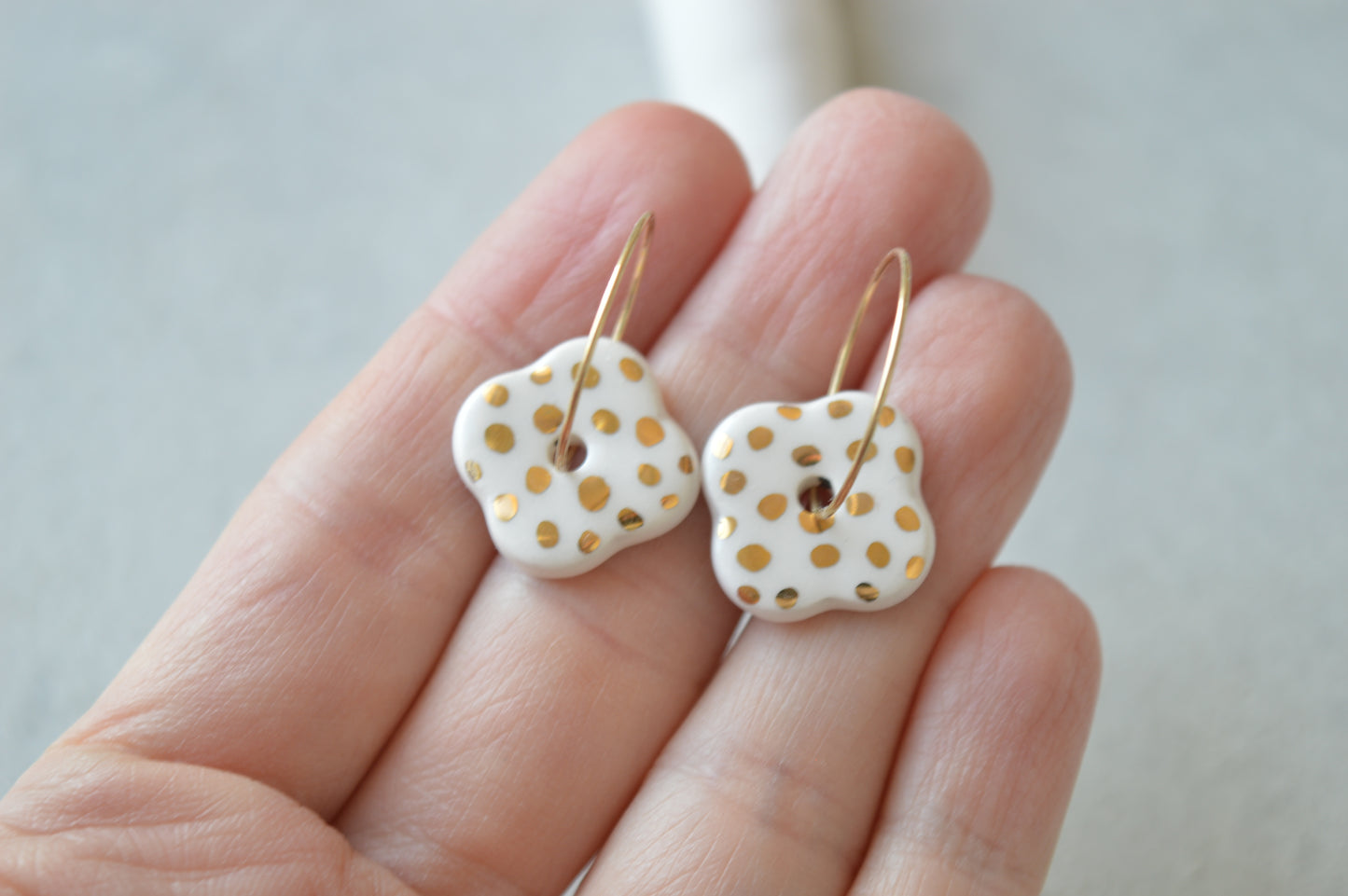 Ceramic Earrings No. 61