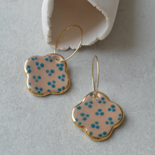 Ceramic earrings No. 28