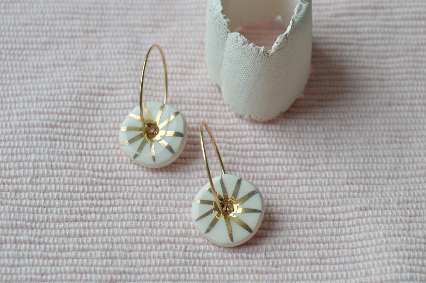 Ceramic Earrings No. 42