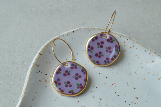 Ceramic earrings No. 31