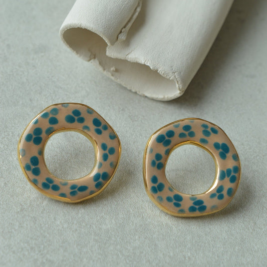 Ceramic earrings No. 26