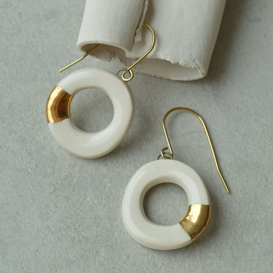 Ceramic earrings No. 29