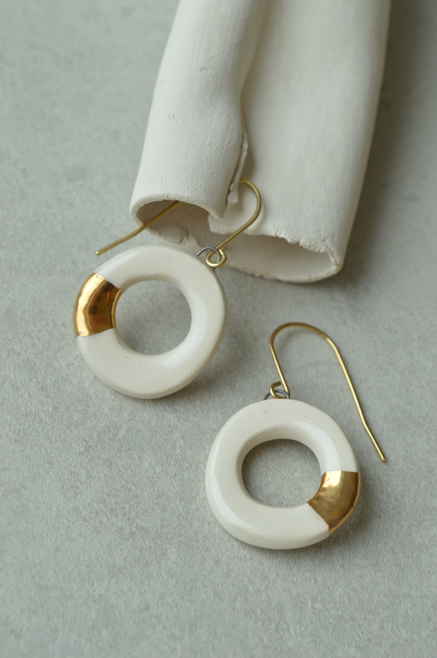 Ceramic earrings No. 29