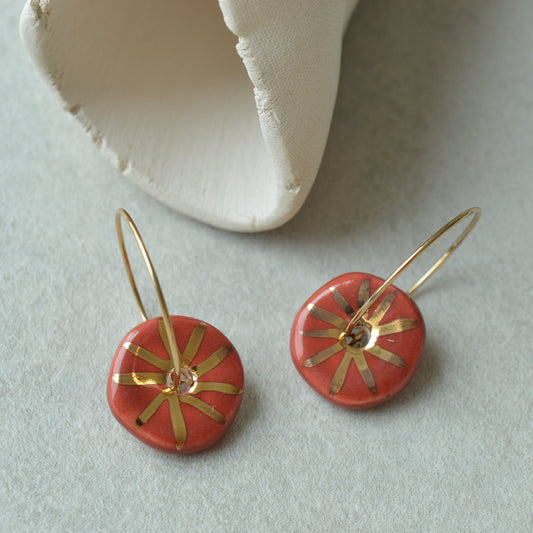 Ceramic Earrings No. 43