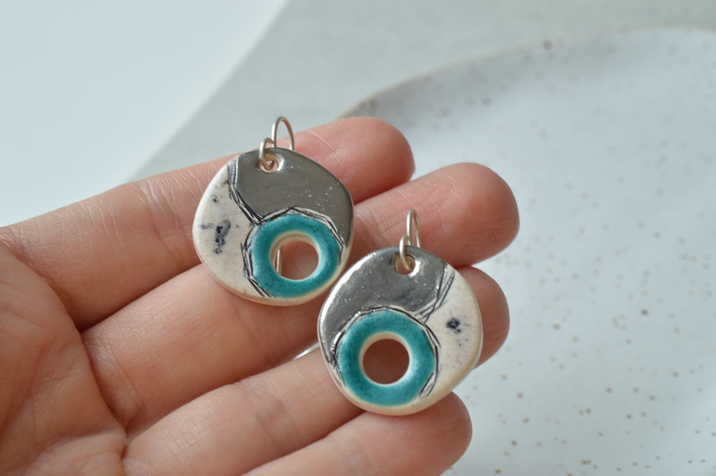 Geometric earrings No. 25