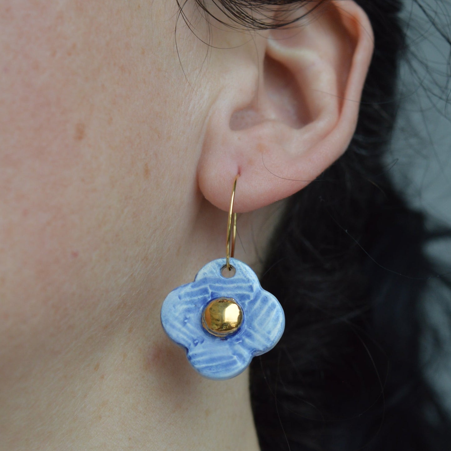 Ceramic earrings No. 1