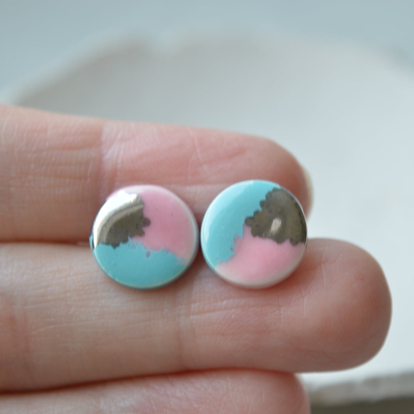 Stud earrings No. 12